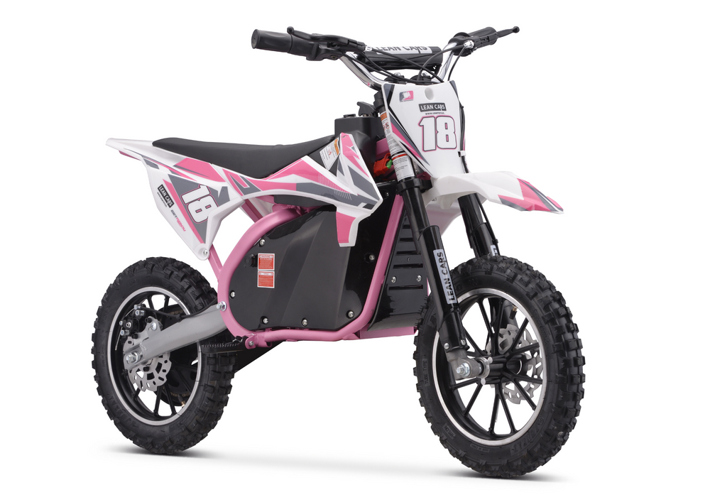 Elektrický Motokros TRAIL KING HP114E Růžový 24V pro děti 3-8 let od LEAN CARS