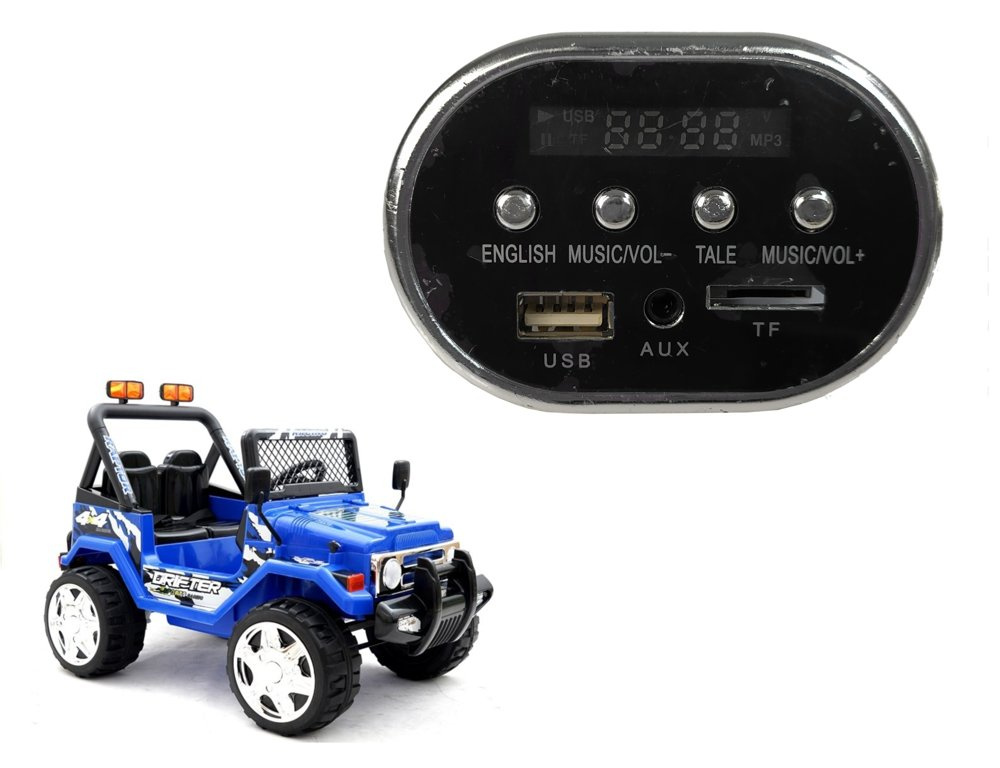 Hudobný panel s 12 V batériou pre Jeep S618 LEAN CARS – náhradný diel pre elektrické vozidlo