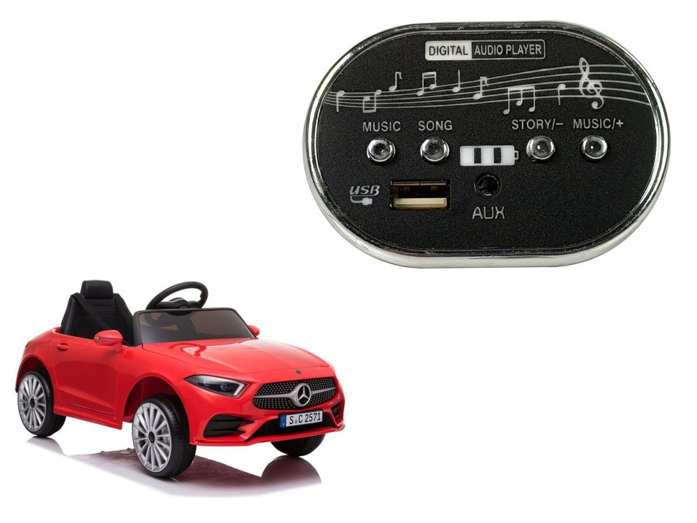 Hudobný panel KL1666 pre Mercedes CLS 350 – LEAN CARS pre detské elektrické autíčka