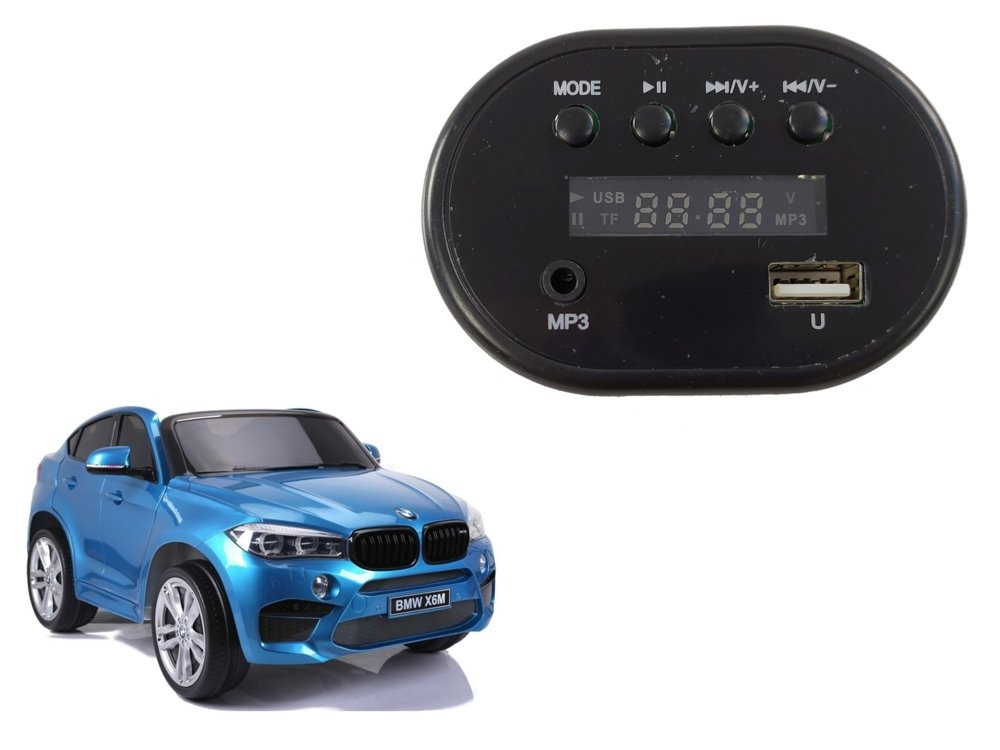 Hudobný panel LEAN CARS JJ2168 pre detské elektrické autíčka 6 V s integrovanými zvukovými efektmi