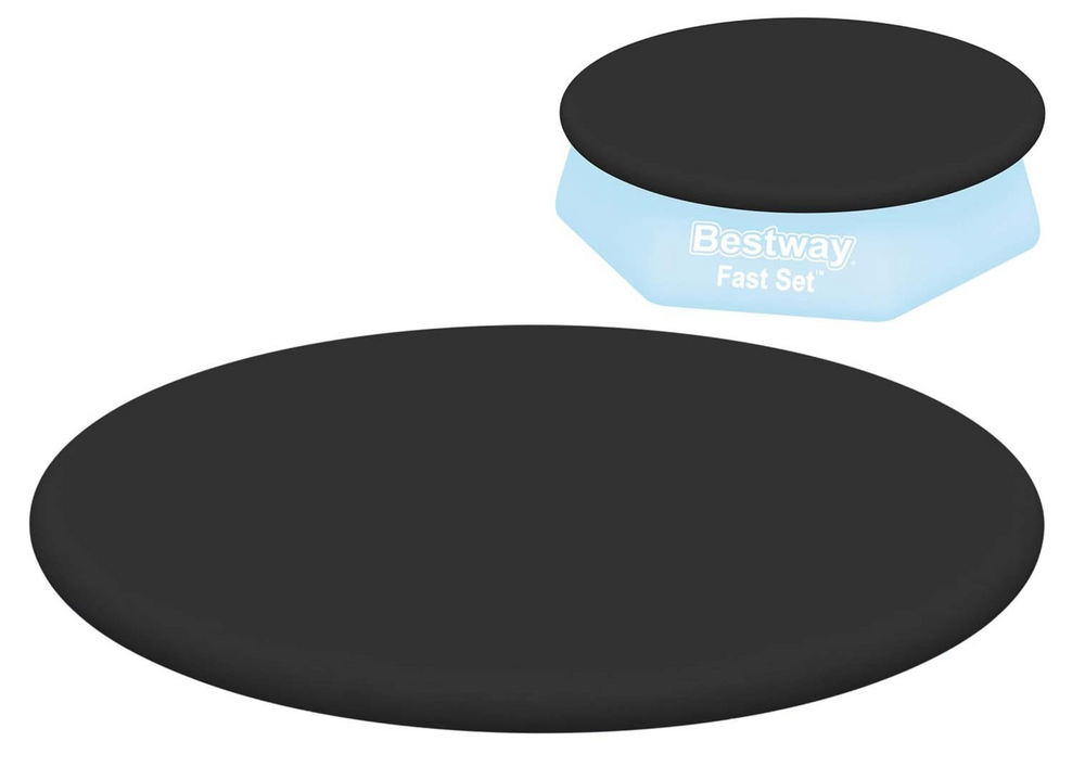 Kryt na bazén 244 cm Bestway 58032 s bezpečnostnou šnúrou a odtokovými otvormi