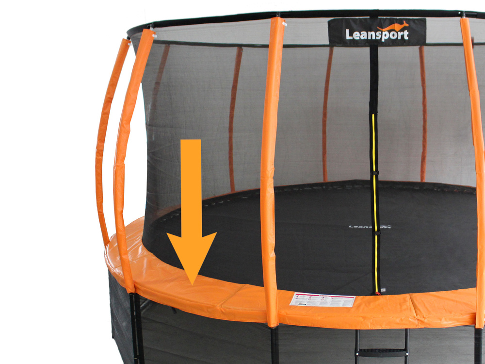 Kryt na pružiny trampolíny 16 stôp LEAN SPORT BEST – ochranný kryt s dokonalým priliehaním
