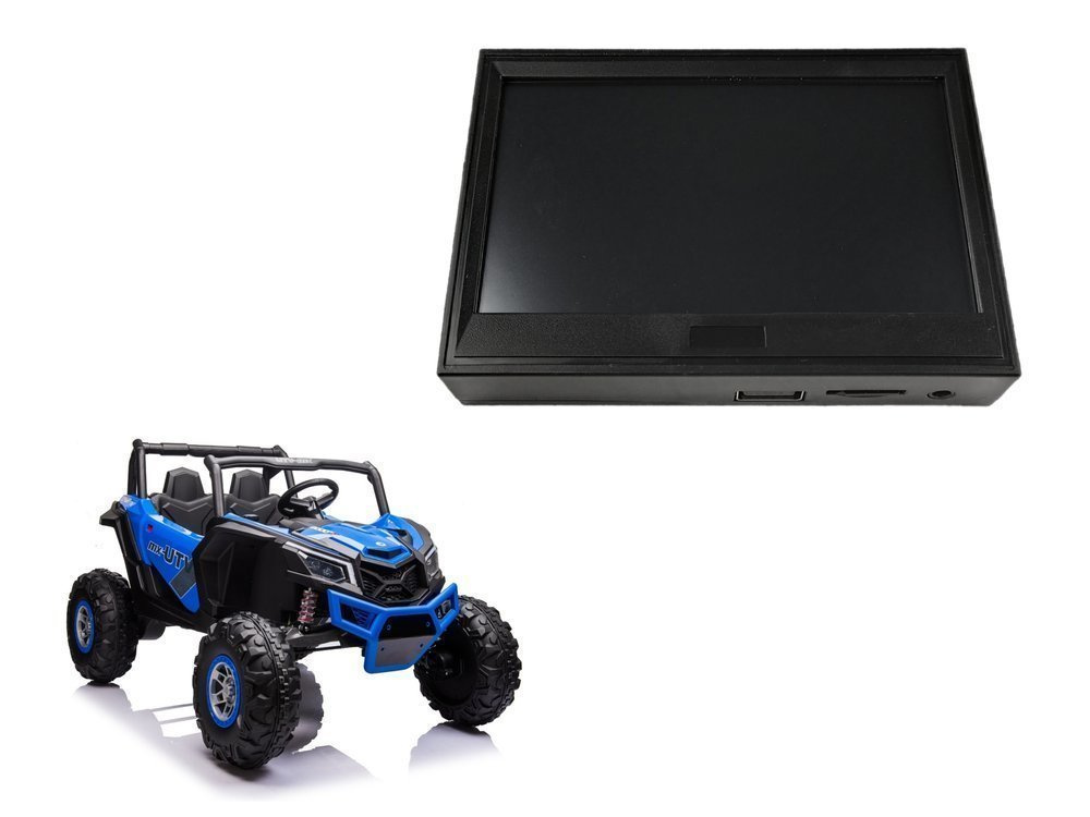 LCD hudobný panel LEAN CARS XMX613 24 V – náhradný diel s multimediálnymi funkciami a LCD displejom