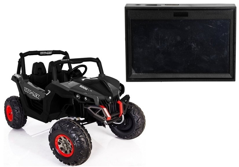LCD hudobný panel XMX603 LEAN CARS s Bluetooth a MP3 – doplnok pre detské elektrické autíčka 6 V/12 V