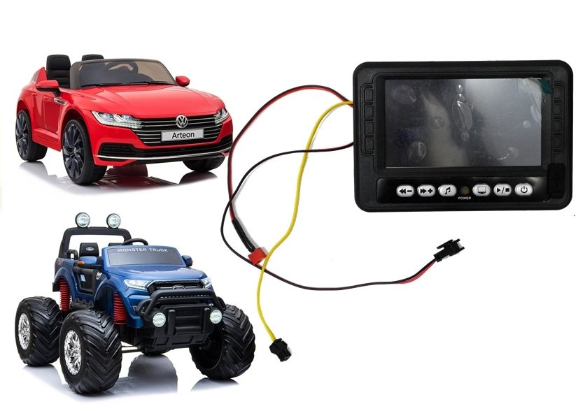 LCD MP4 hudobný panel pre Ford Ranger Monster DK-550 Arteon – dotykový displej s pripojením cez Bluetooth