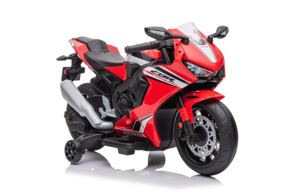 Elektrický motocykl Honda CBR1000RR červený 6V - dětské vozítko na baterii LEAN CARS