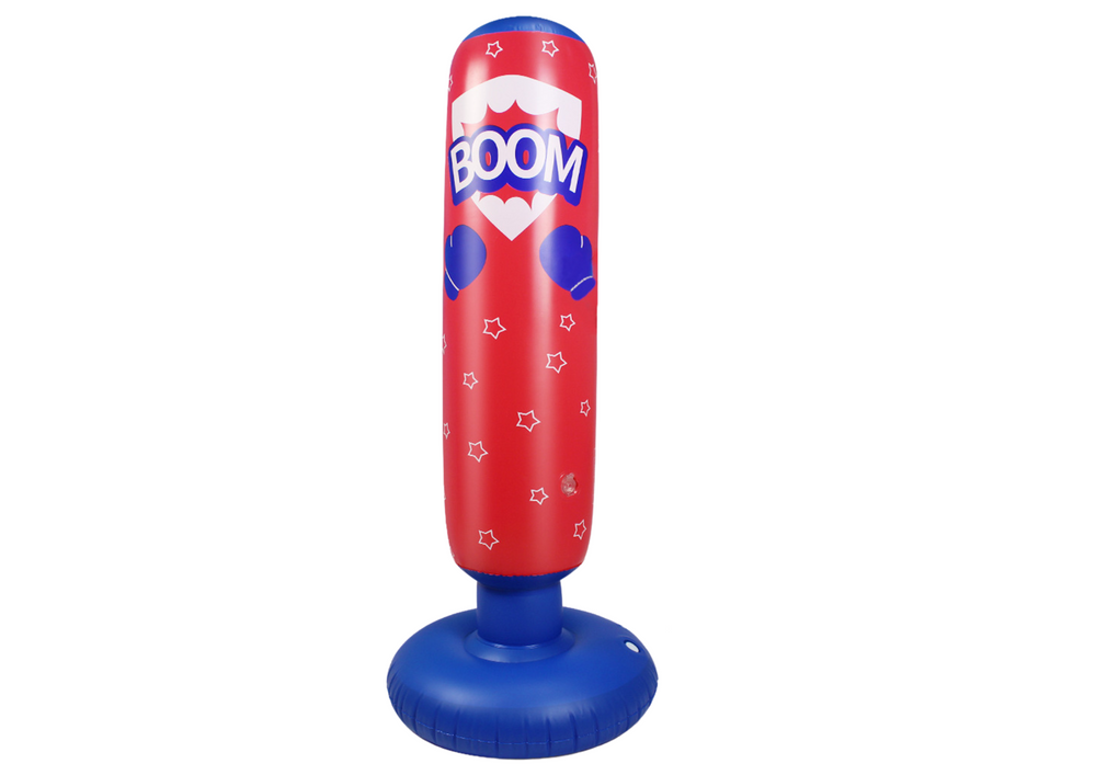 Nafukovací Boxovací Pytel Červeno-Modrý 125CM