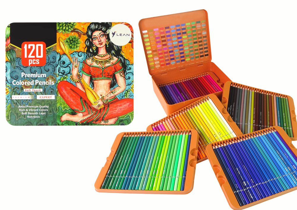 Sada „Malý umelec“ – 120 ks pasteliek v organizéri