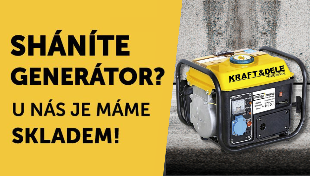 Generátor v terénu