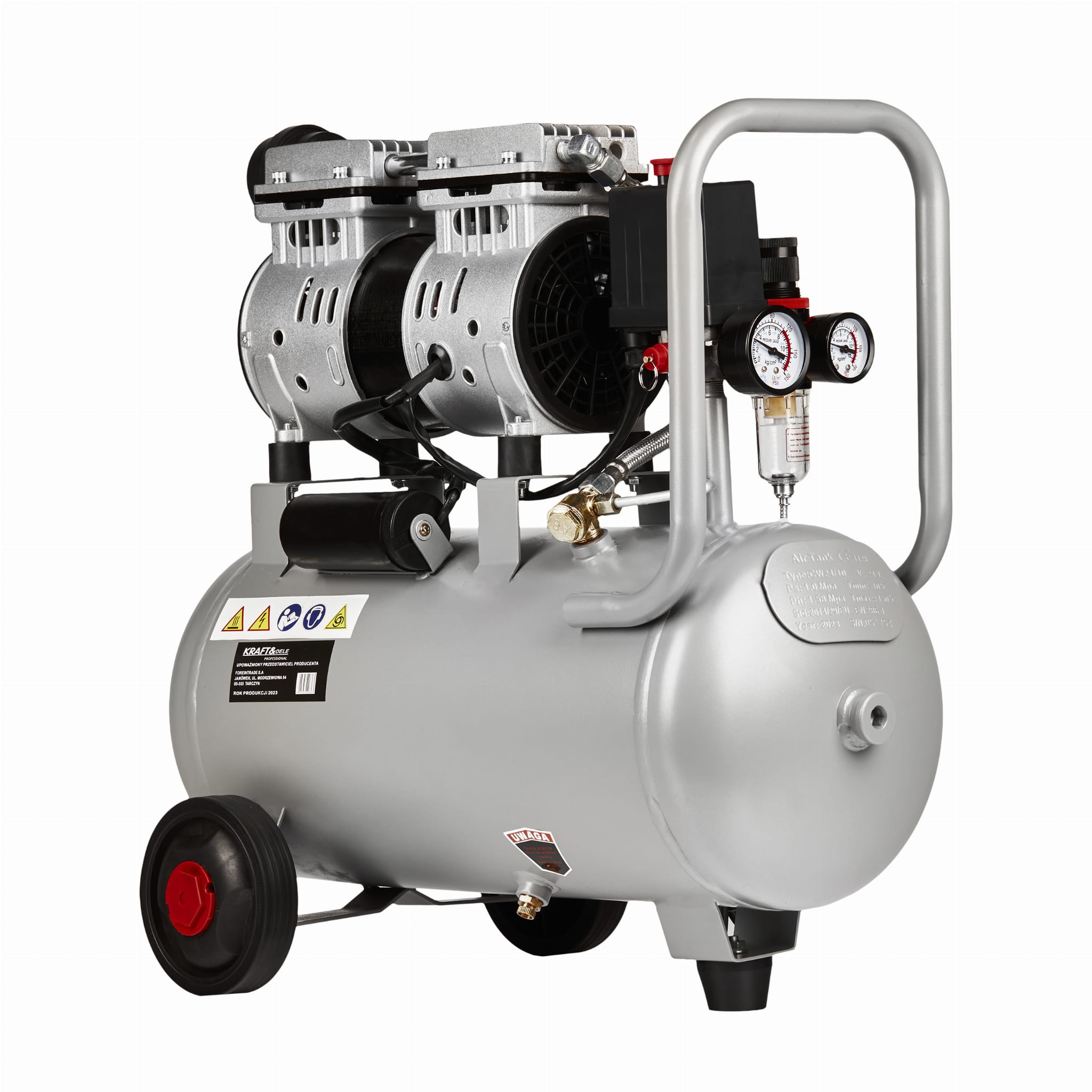 Bezolejový kompresor 24l kd1395