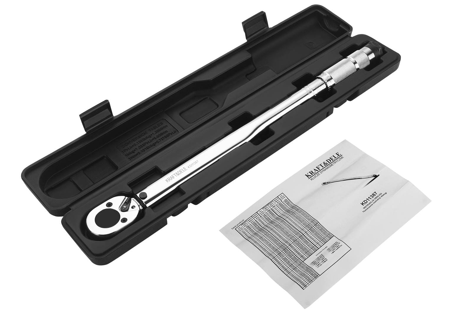 Dynamometrický klíč 1/2" 28-210 nm kd11387