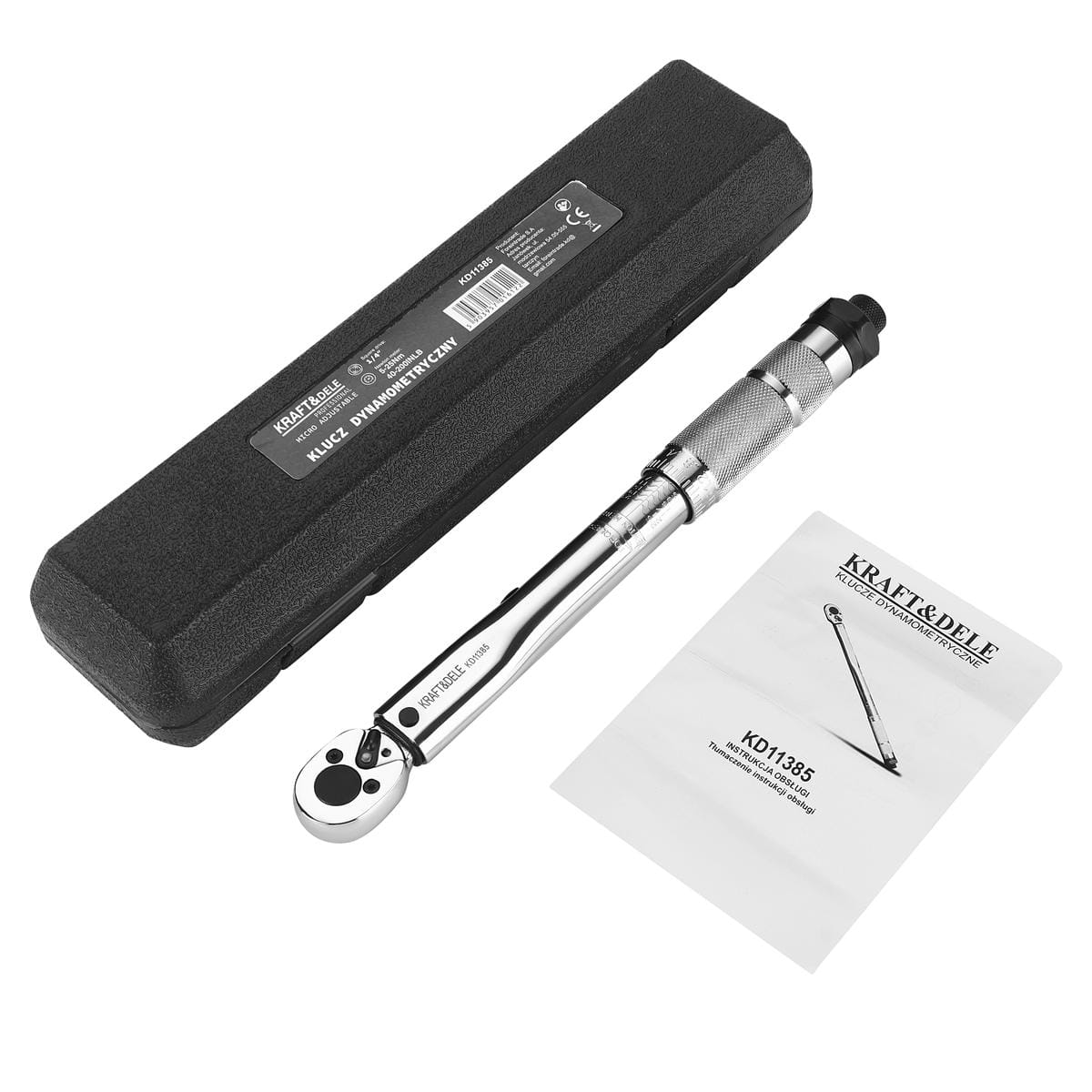 Dynamometrický klíč 1/4" 5-25 nm kd11385
