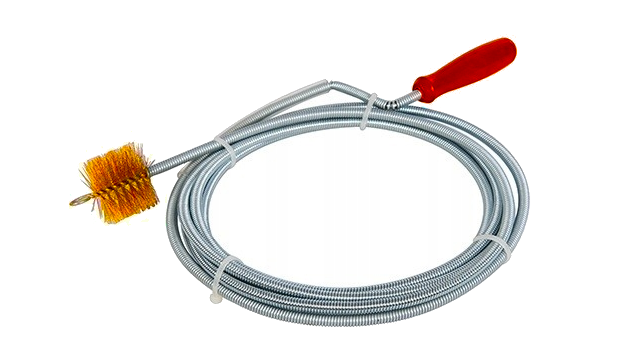 Kanalizační spirálka do trubek se štětkou 6 mm x 3 m KD11768