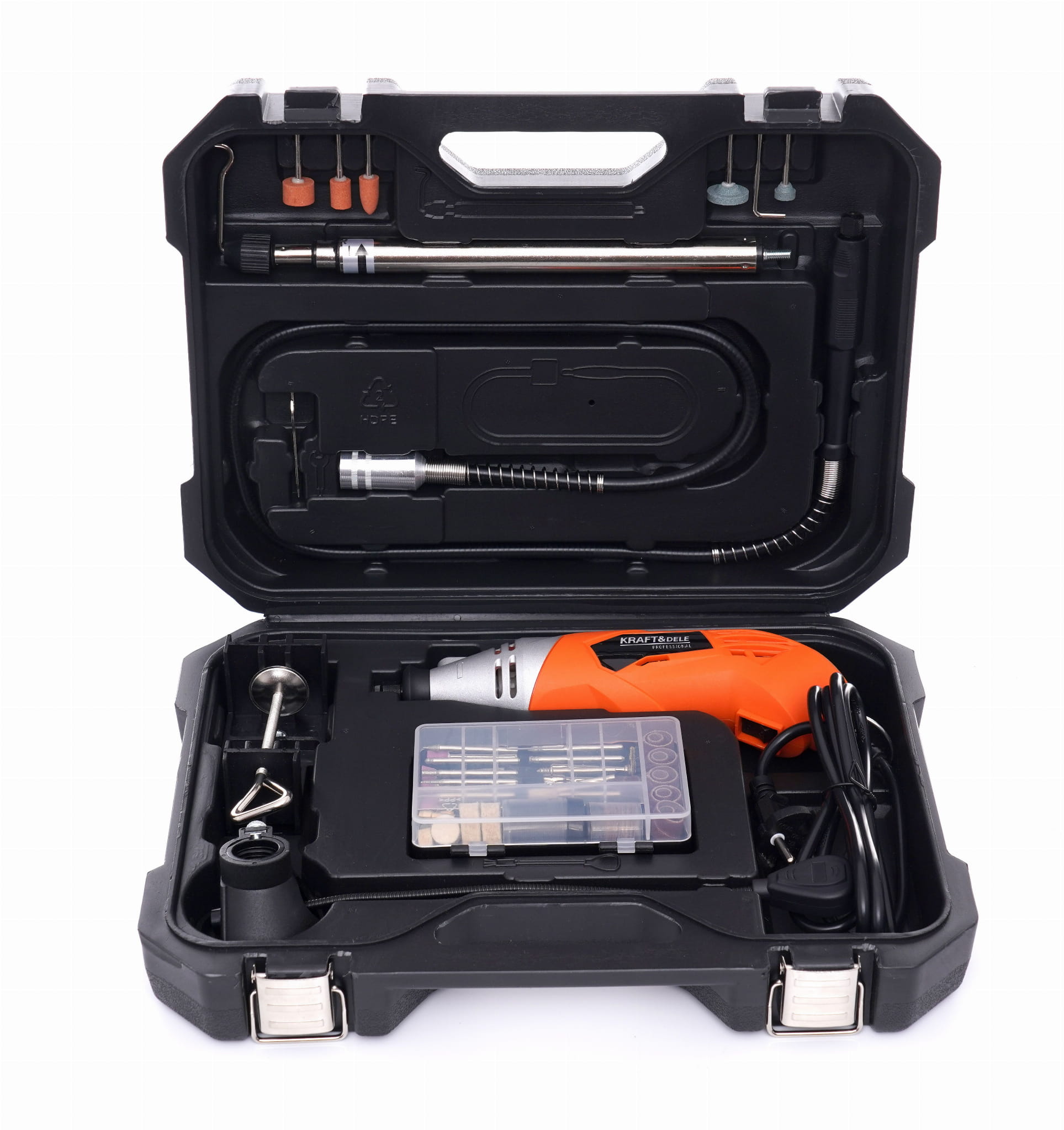Mini bruska 270 W + příslušenství 126 ks. KD10752