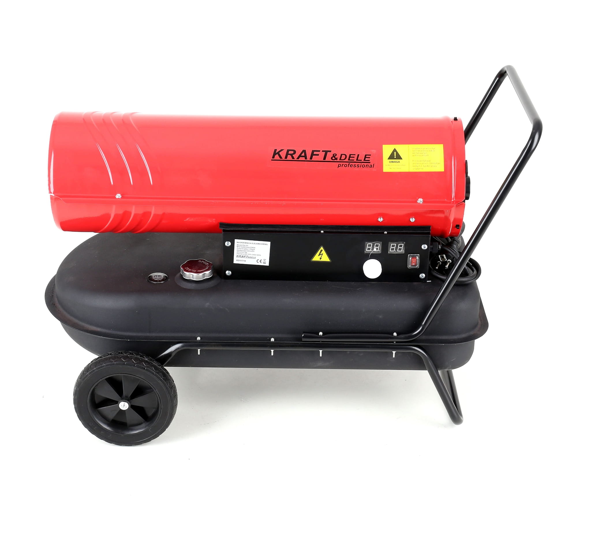 Olejový ohřívač 35 kW termostat KD11711