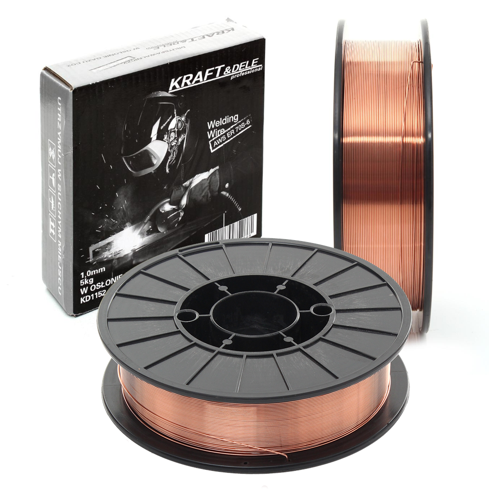 Svařovací drát 1,0 mm 5 kg měděný KD1152