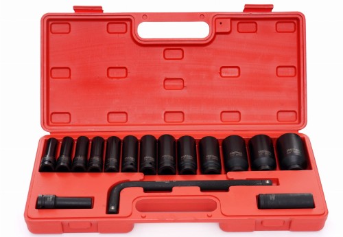 Rázové hlavice 1, 2″ 16ks KD11755