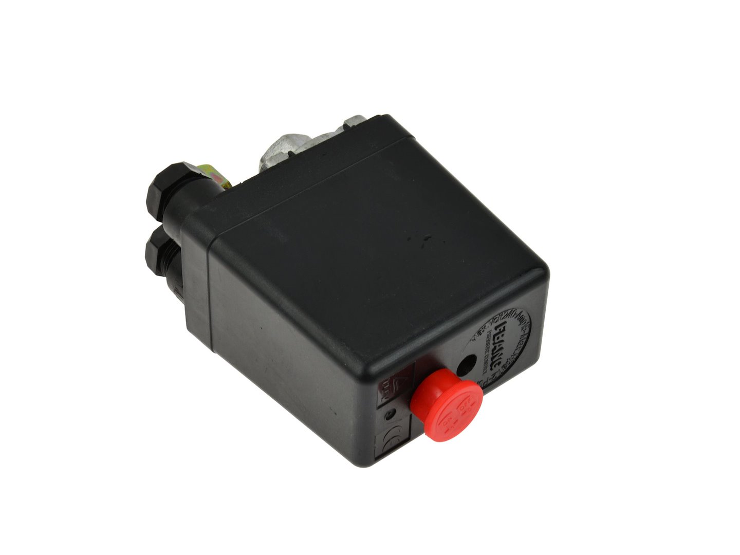 Jednostranný tlakový spínač Geko G80304 – detail konektorů
