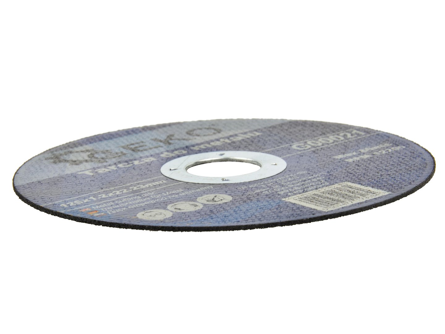 Kotouč na kov 125x1,2 Geko – detail středového otvoru