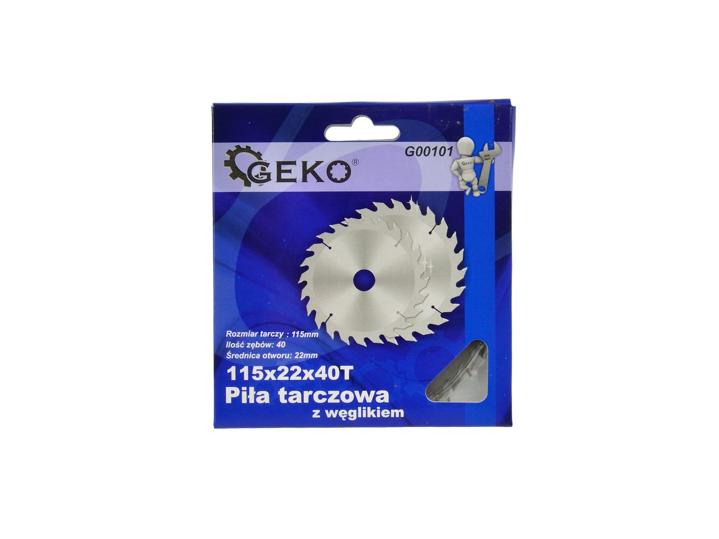 Kotouč na dřevo 115x22x40T – Geko 4