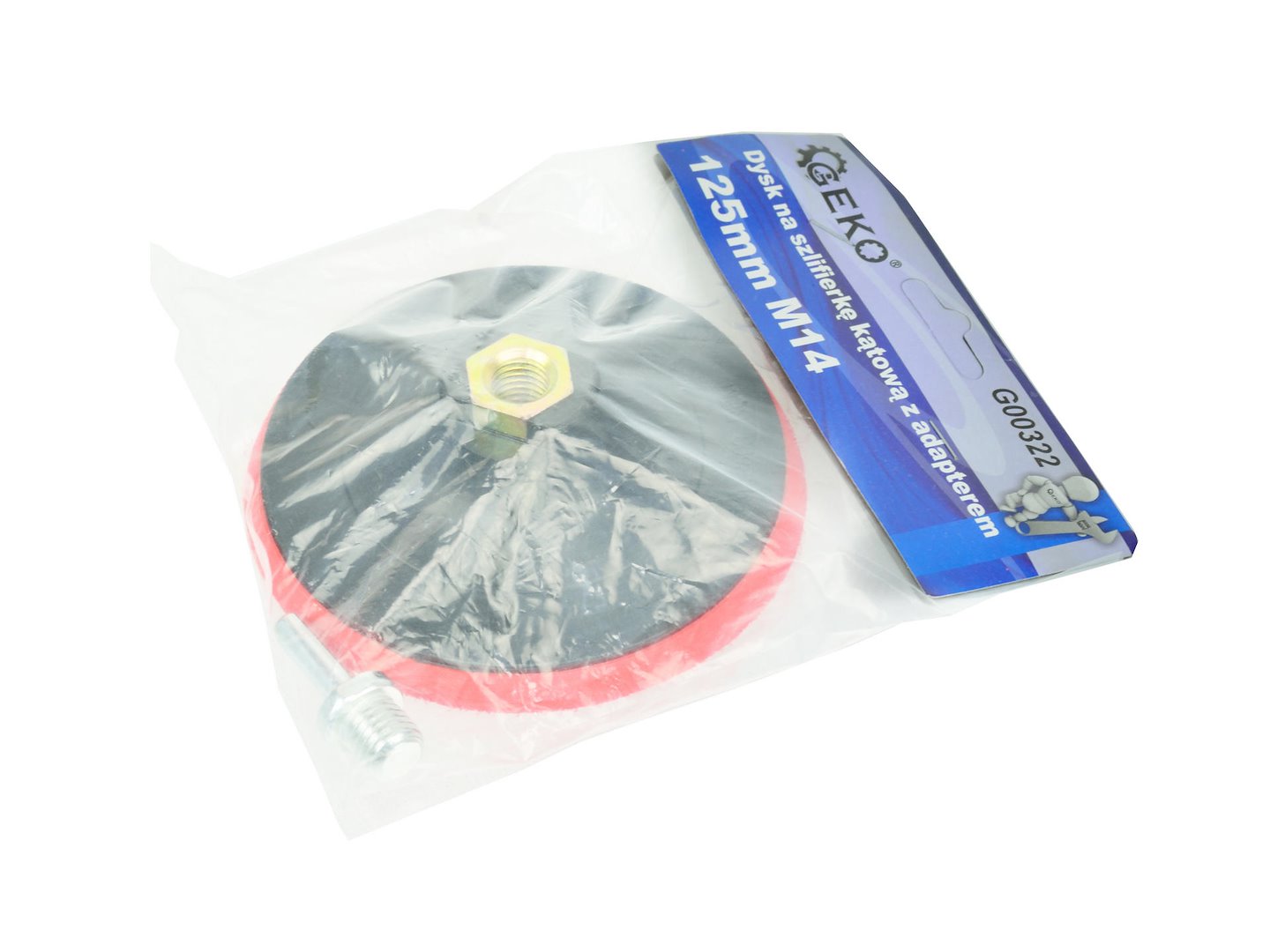 Brusný kotouč 125 mm s adaptérem Eurodisk (25/100) – Geko 5