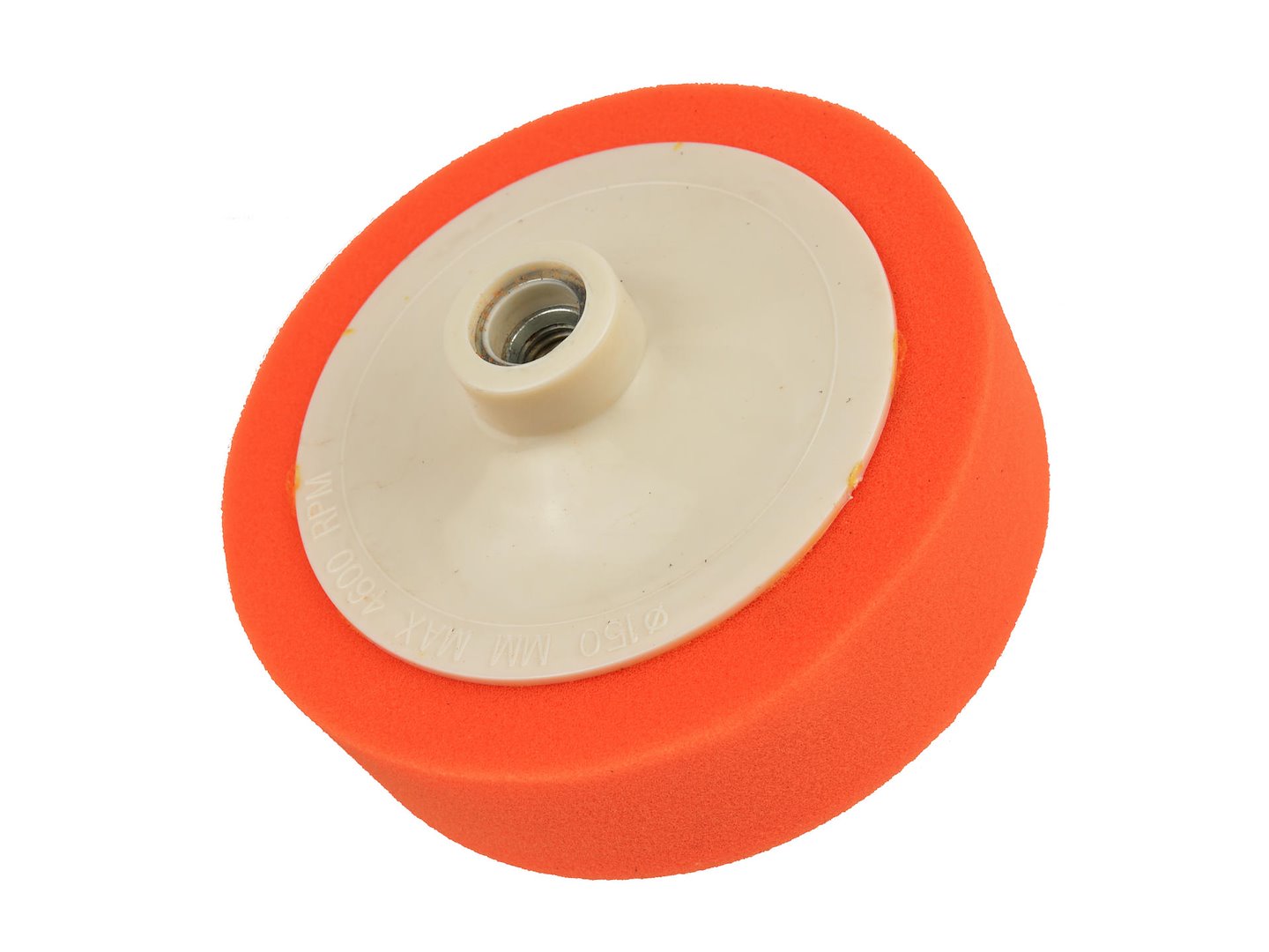 Lešticí houba oranžová 150 mm × 45 mm M14 – celkový pohled