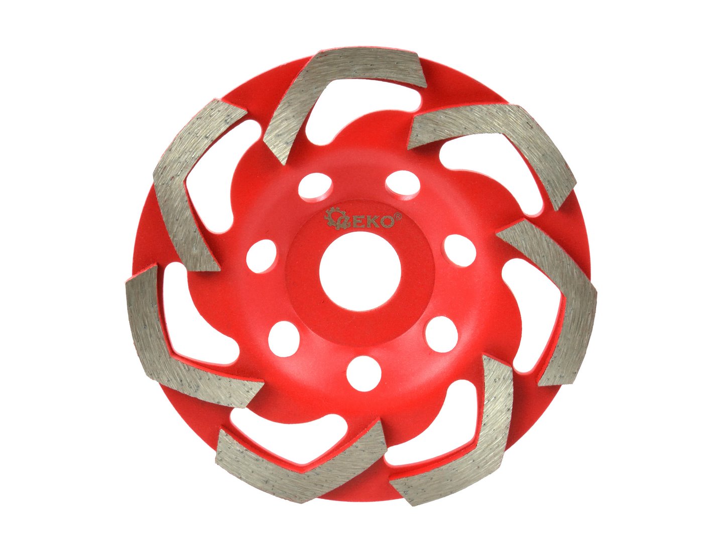 Diamantový kotouč na broušení betonu RED 125 mm – celkový pohled