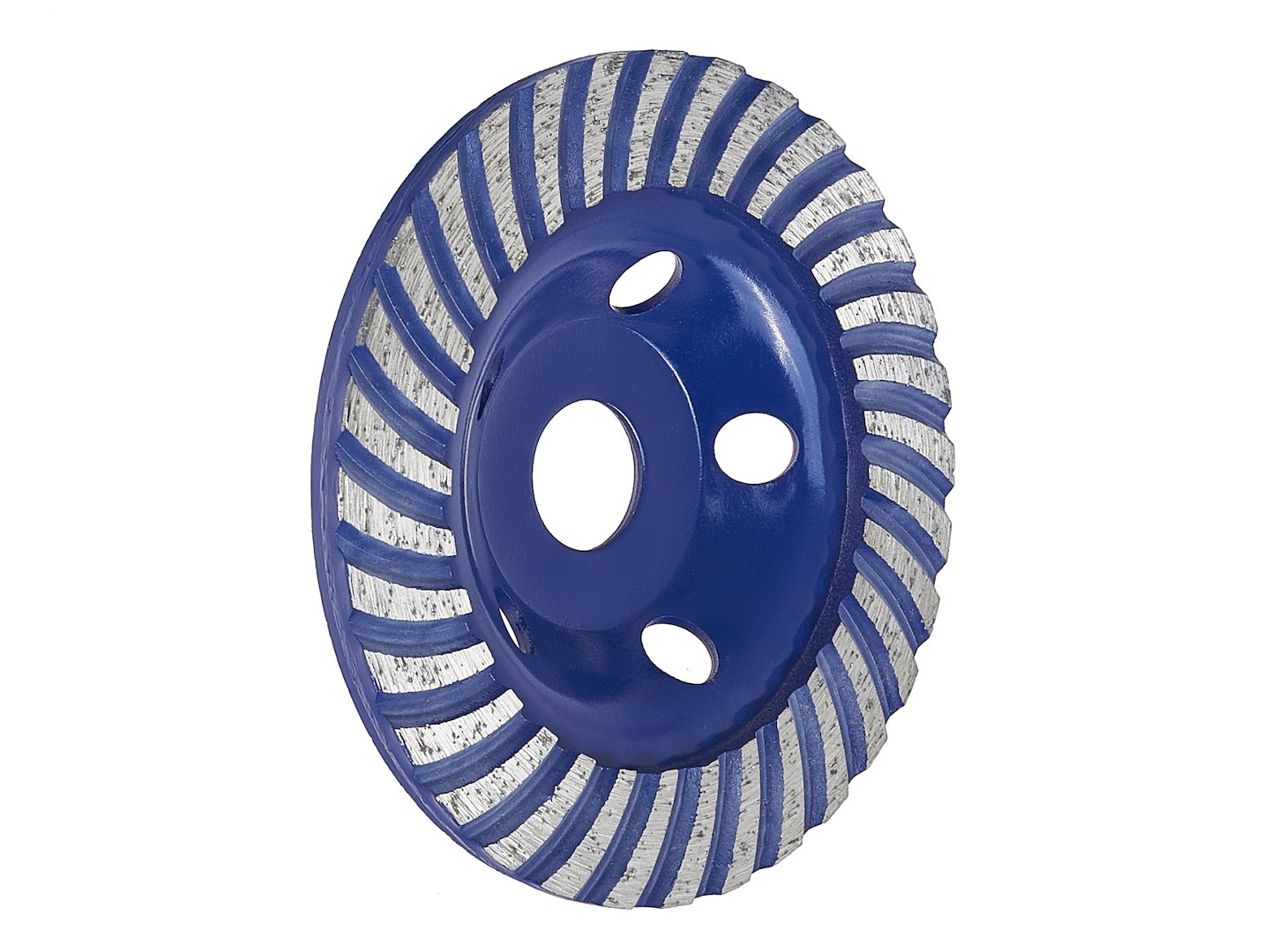 Brusný kotouč 125 mm turbo Geko – detail brusné plochy