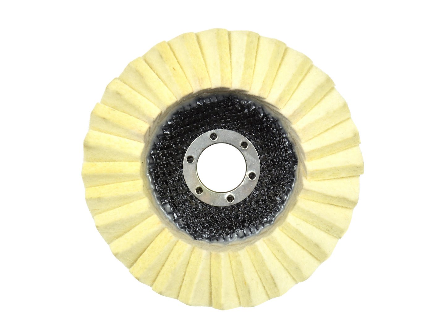 Filcový brusný kotouč 125 mm GEKO PREMIUM – pohled zepředu