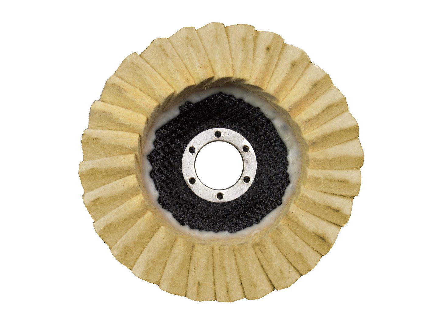 Filcový brusný kotouč 125 mm GEKO – detail materiálu