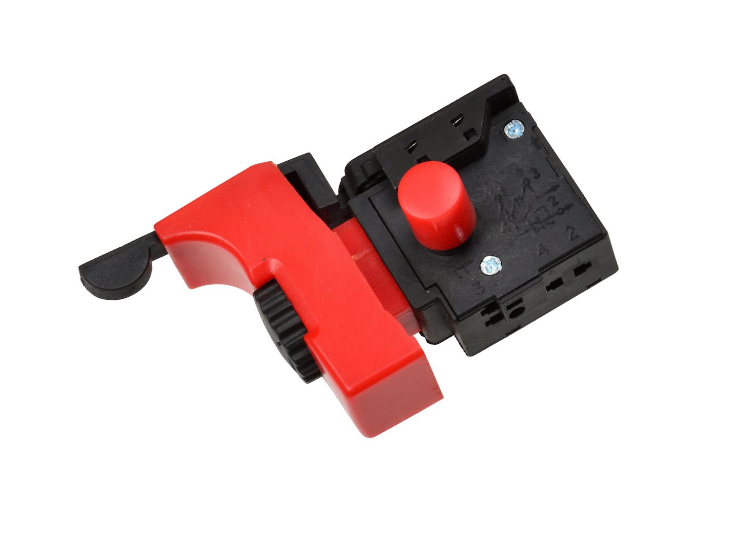 Přepínač Geko G00409 – detail konektorů a elektrického zapojení