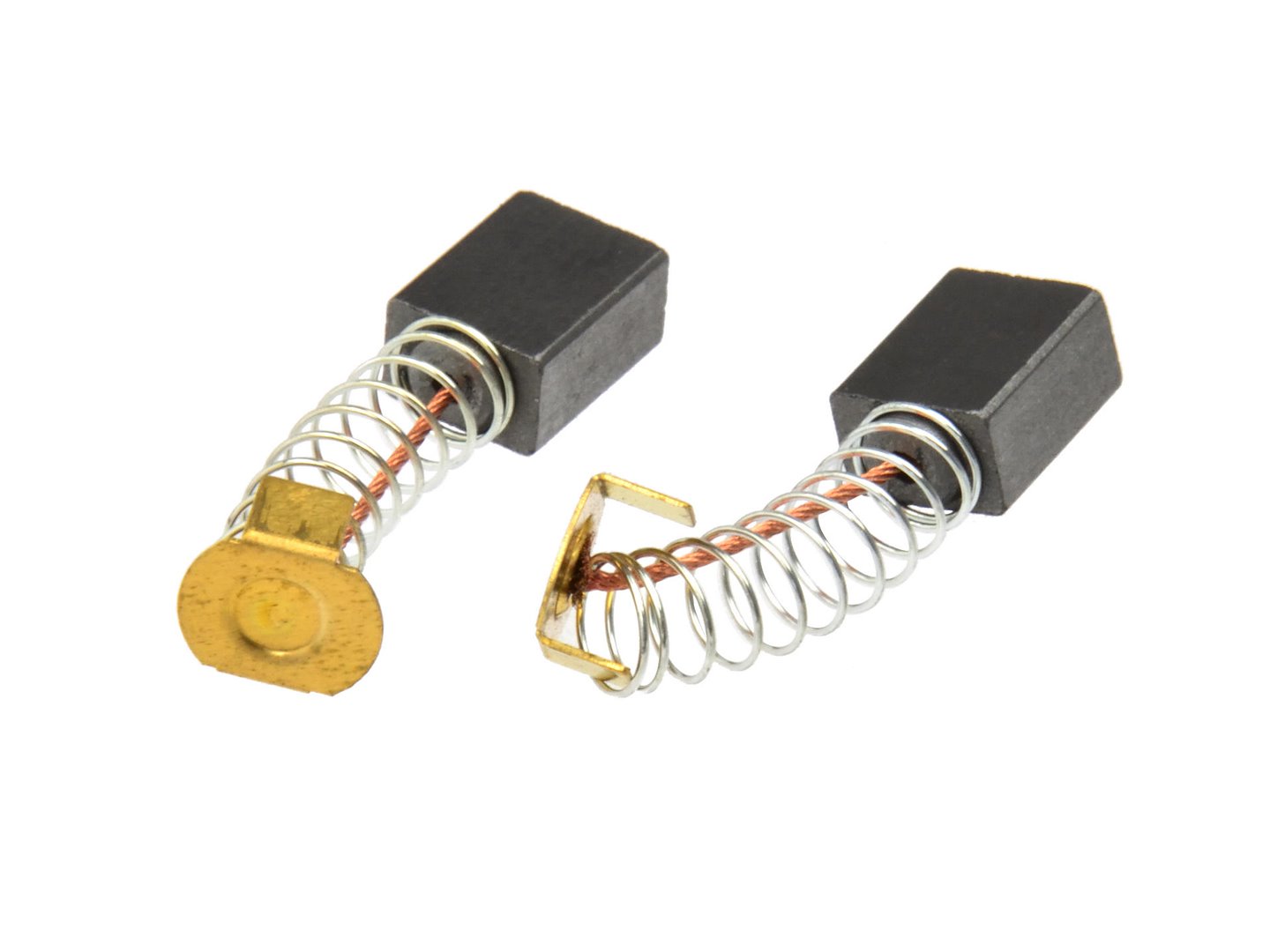 Uhlíkové kartáče BWS 230 mm 8x12x15 mm Geko – pohled na kartáče