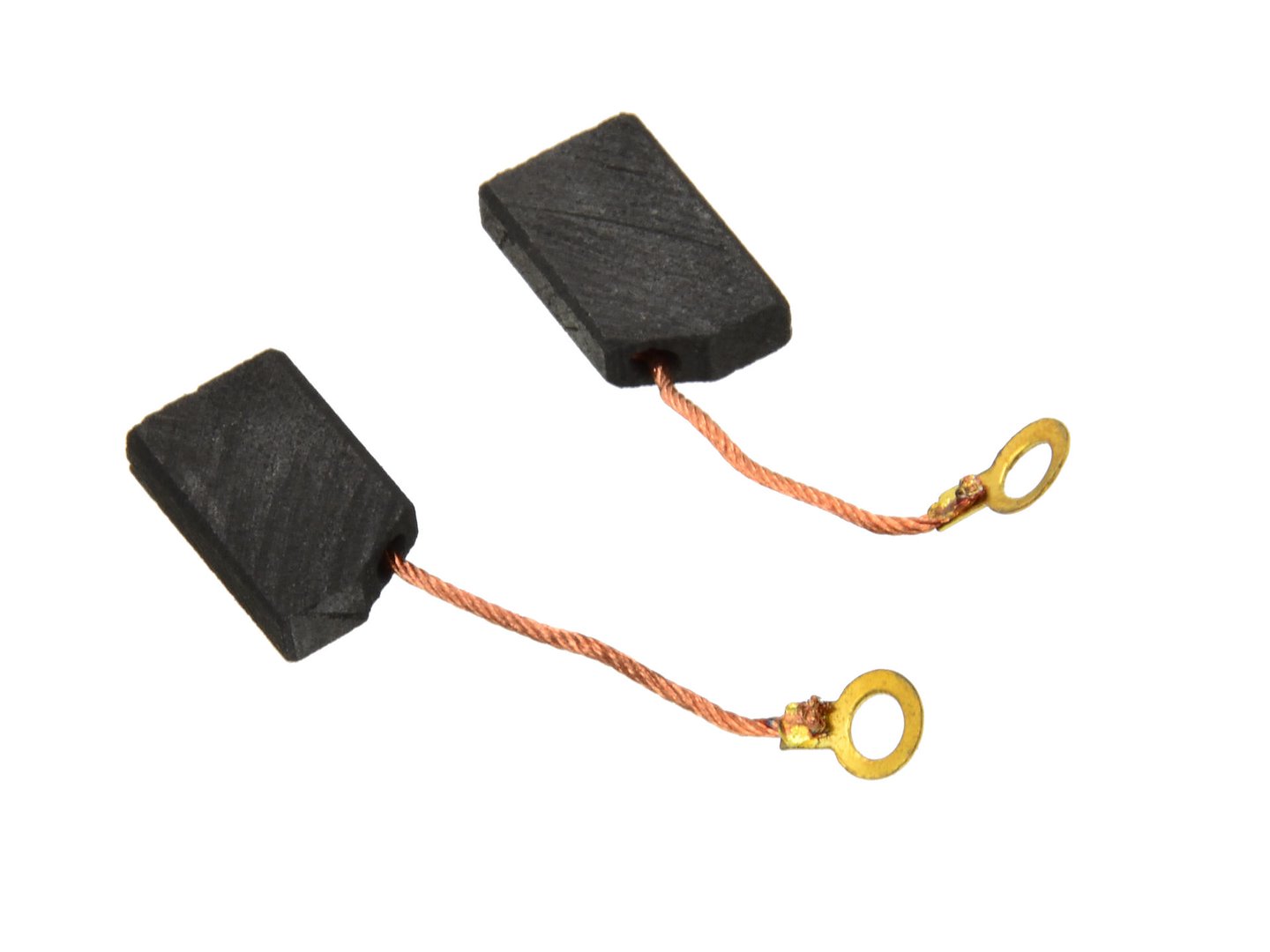 Uhlíkový kartáček pilarka 5x13x20mm – pohled zepředu