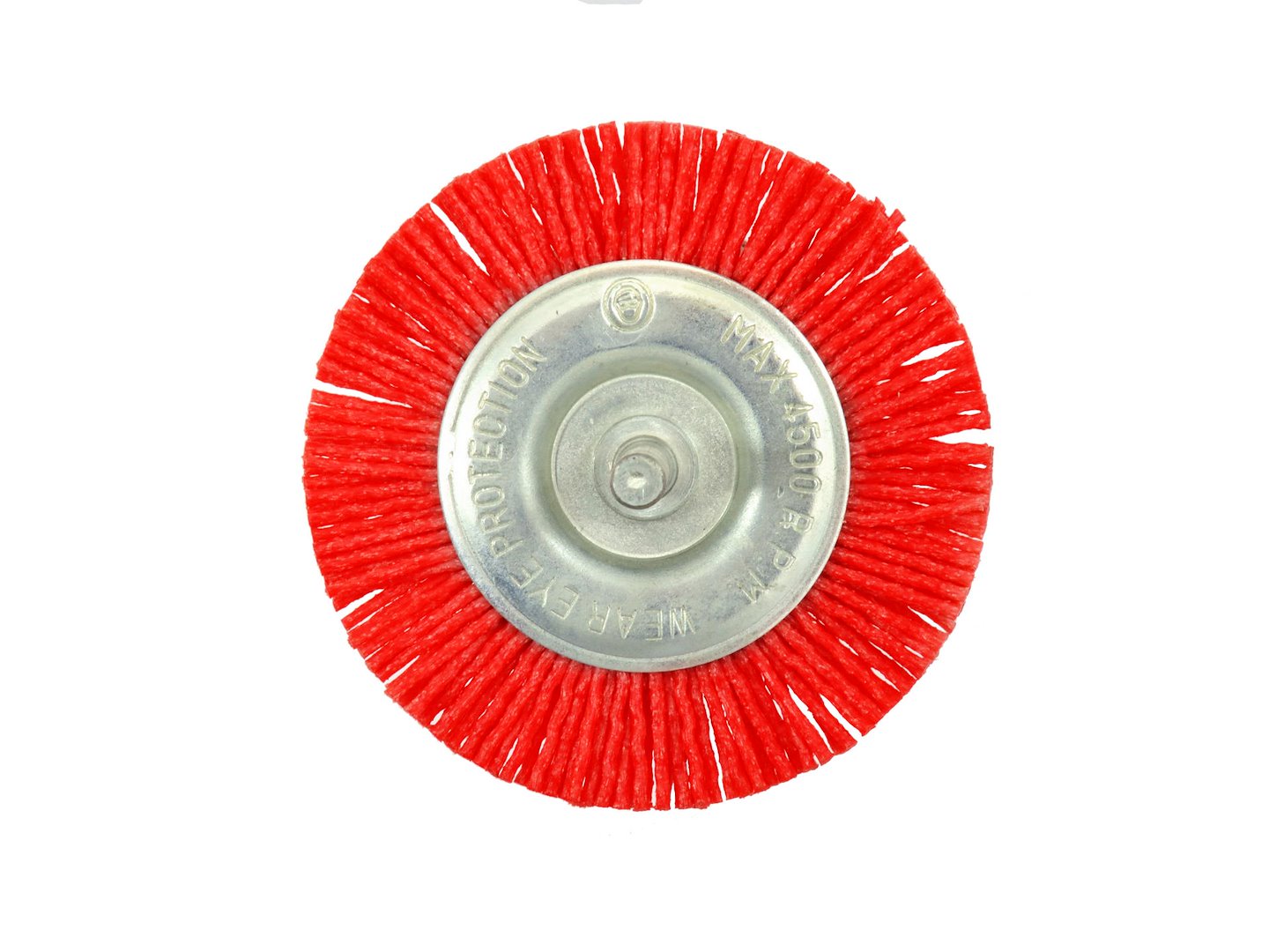 Drátěný kotoučový kartáč s nylonovým vlasem 75 mm – detail vlasu