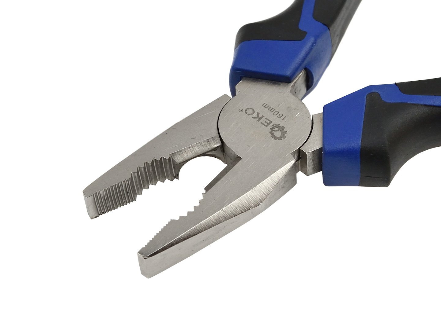 Kombinované kleště Geko PREMIUM 160 mm – detail čelistí