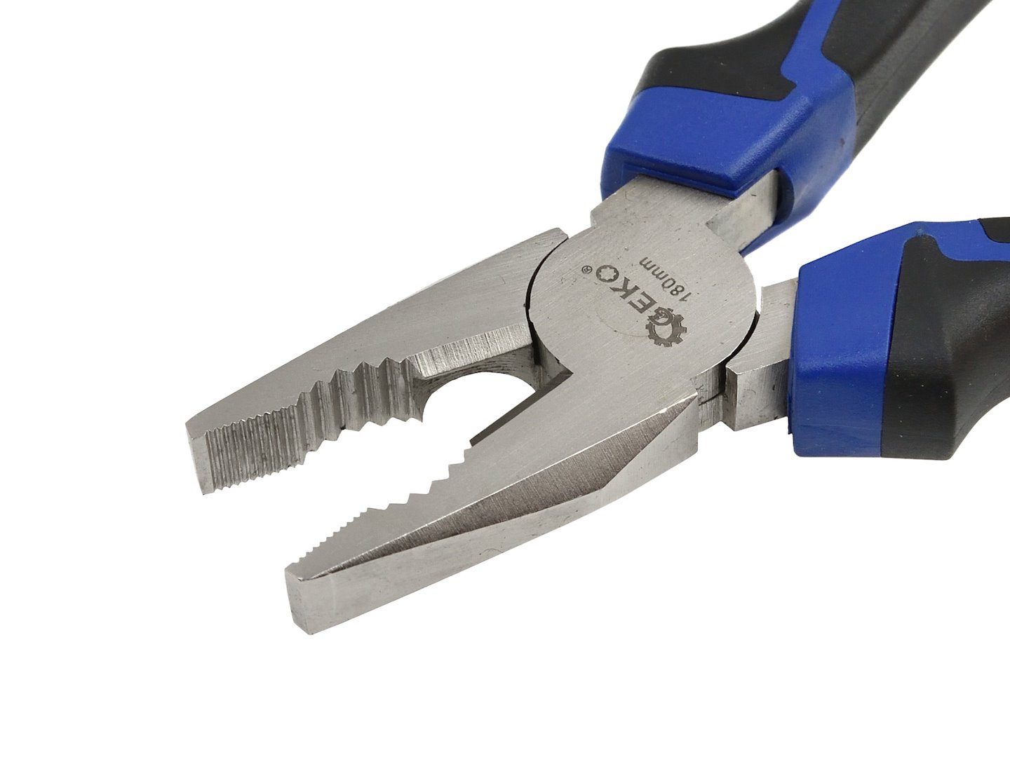 Kombinované kleště 180 mm PREMIUM Geko – detail čelistí a ostří