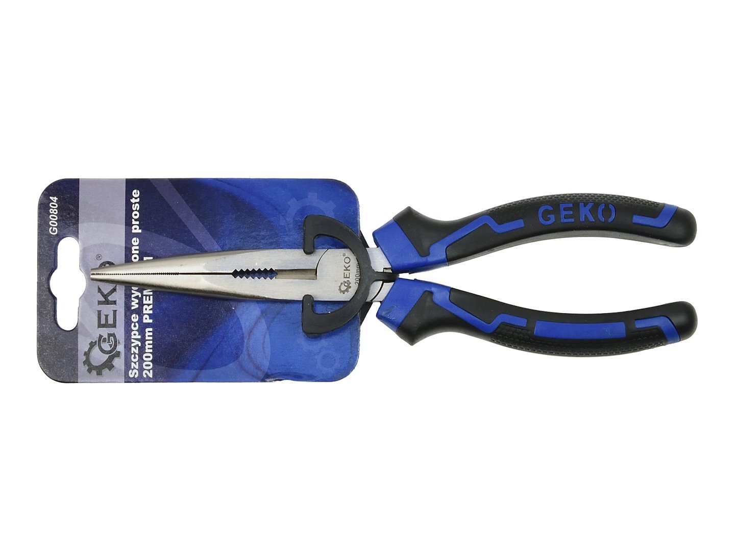 Prodloužené rovné kleště 200 mm PREMIUM (6/60) – Geko 4