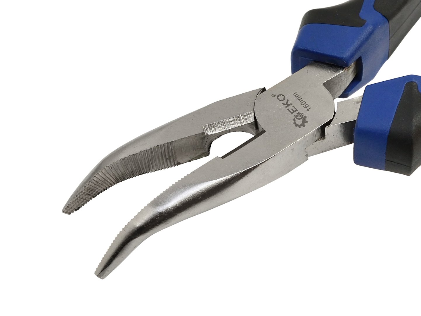 Prodloužené kleště ohnuté 160 mm PREMIUM – detail ohnuté hlavice