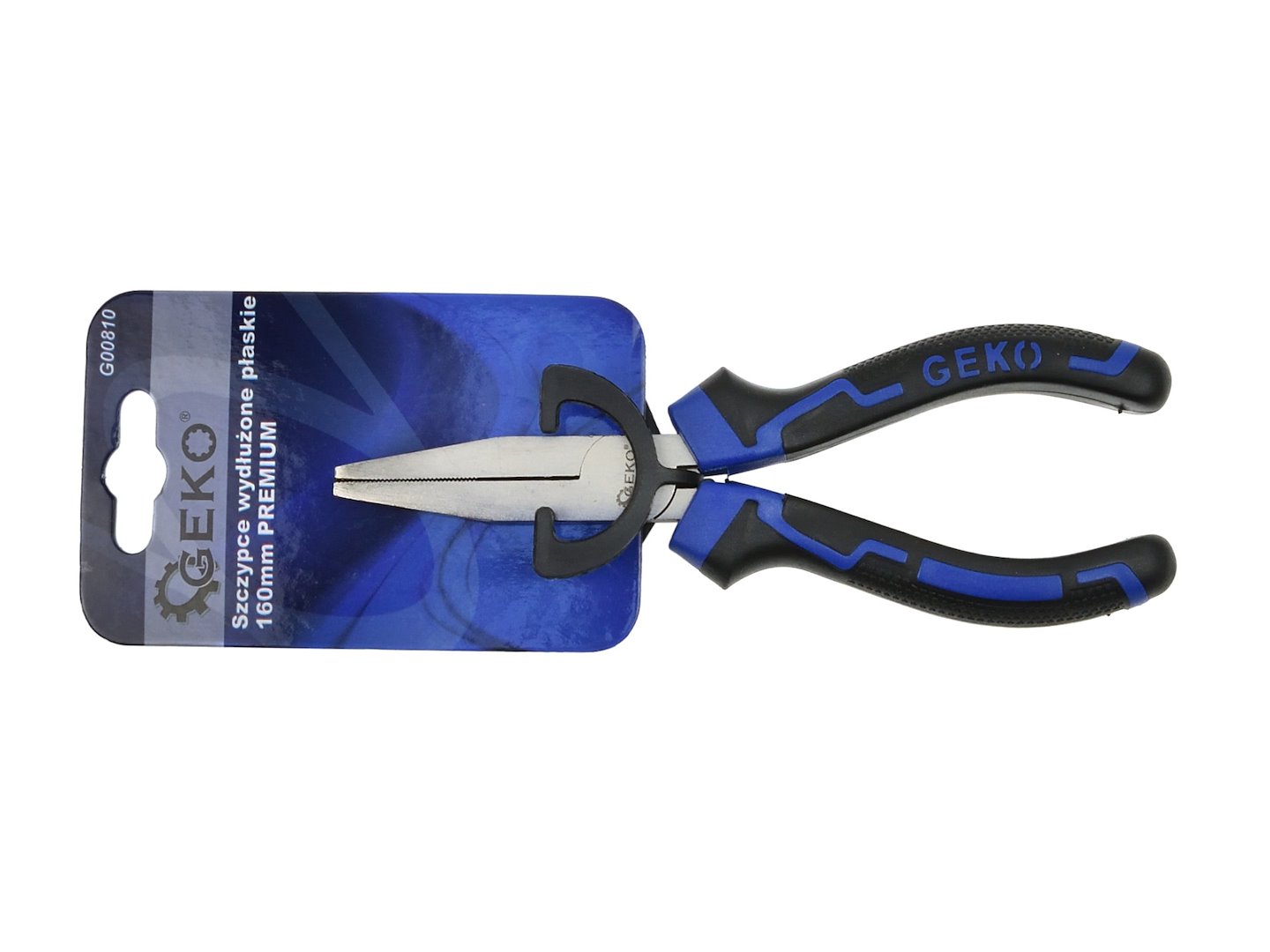 Prodloužené ploché kleště 160 mm PREMIUM (6/60) – Geko 4