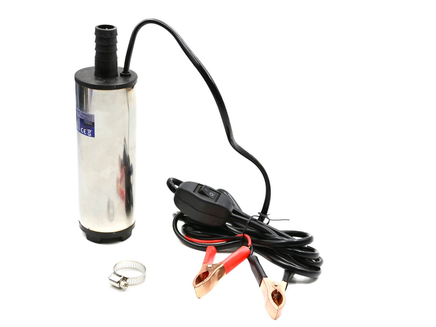Ponorné olejové čerpadlo Geko 24 V 52 mm – celkový pohled