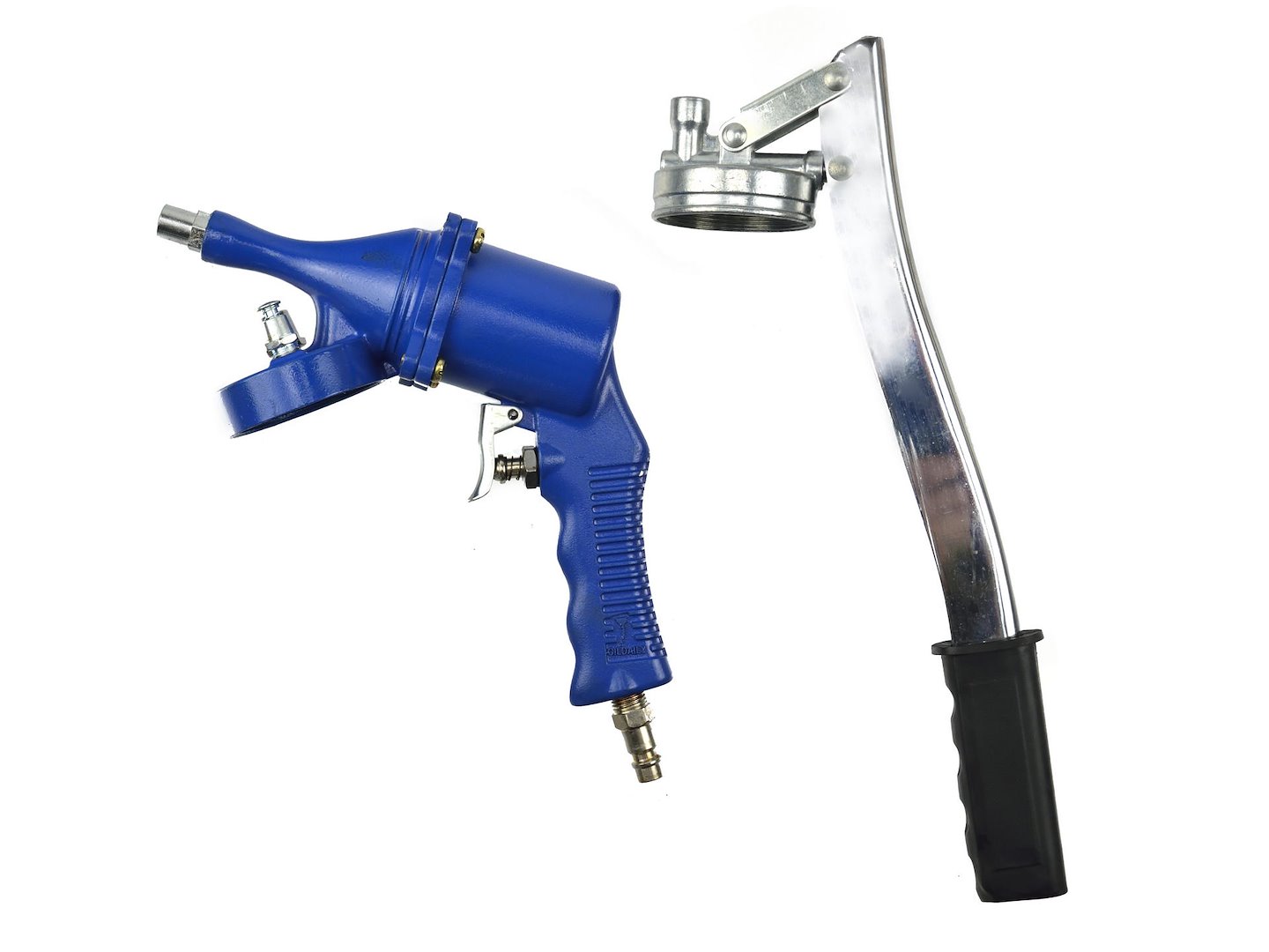 Pneumatická maznice Geko G01126 – mazací pistole 400 ml s příslušenstvím 4