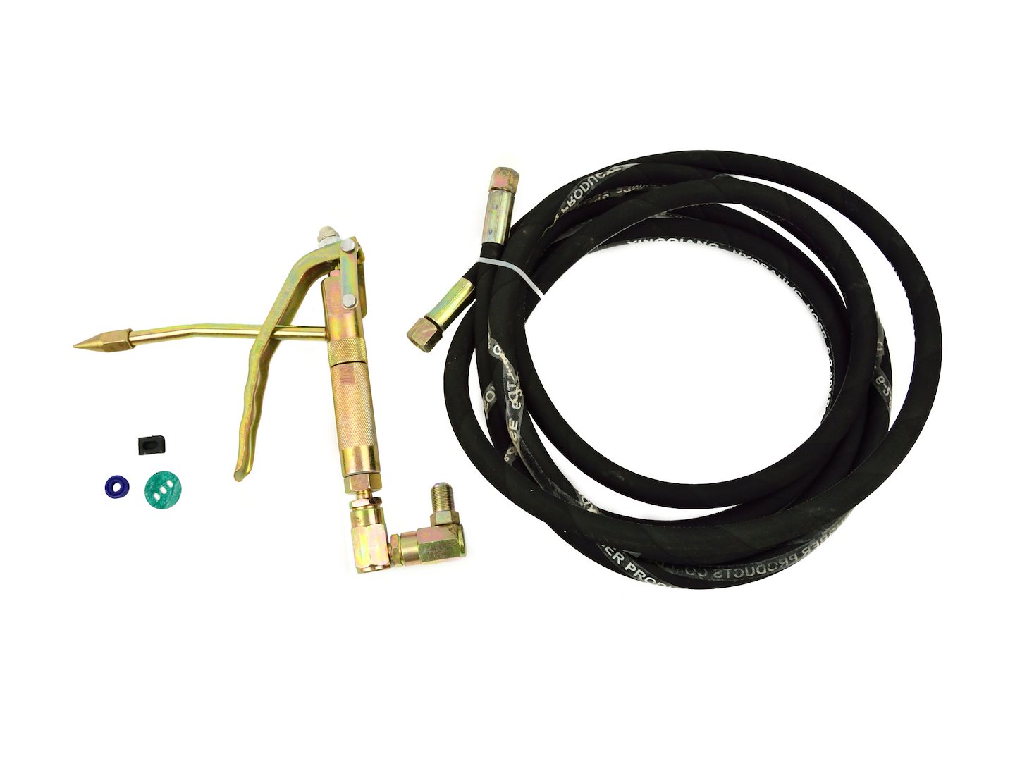Nohou ovládaná olejová nádoba s pedálem 15 l + hadice 4 m – Geko G01138 7