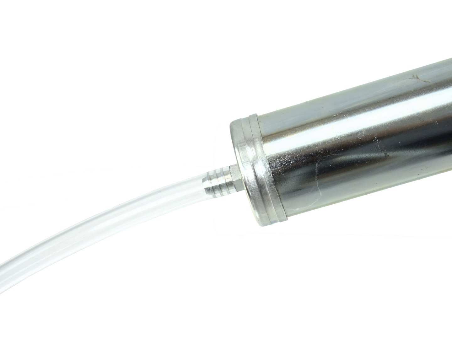 Ruční odsávací pumpa Geko 1000 ml – použití v garáži