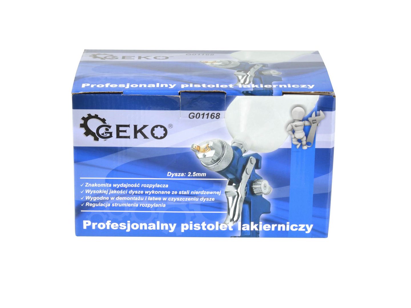 HVLP lakýrovací pistole s tryskou 2,5 mm (20) 8