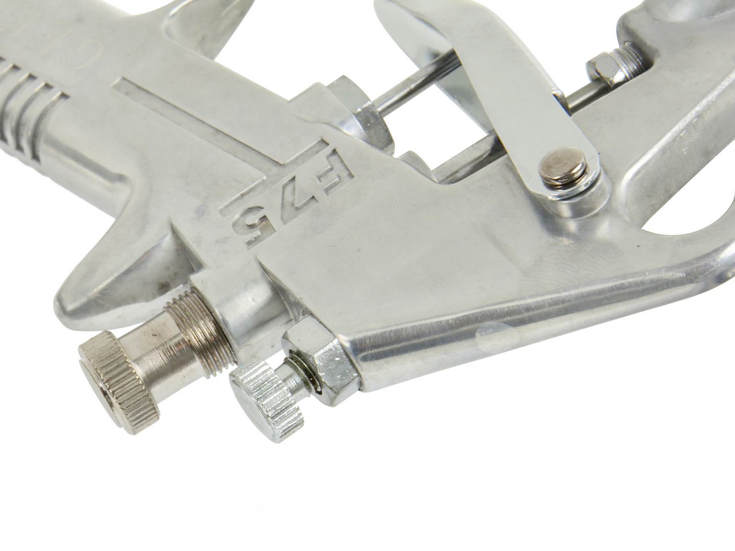 Vysokotlaká stříkací pistole Geko F75 300 ml – horní nádrž, tryska 1,5 mm 5