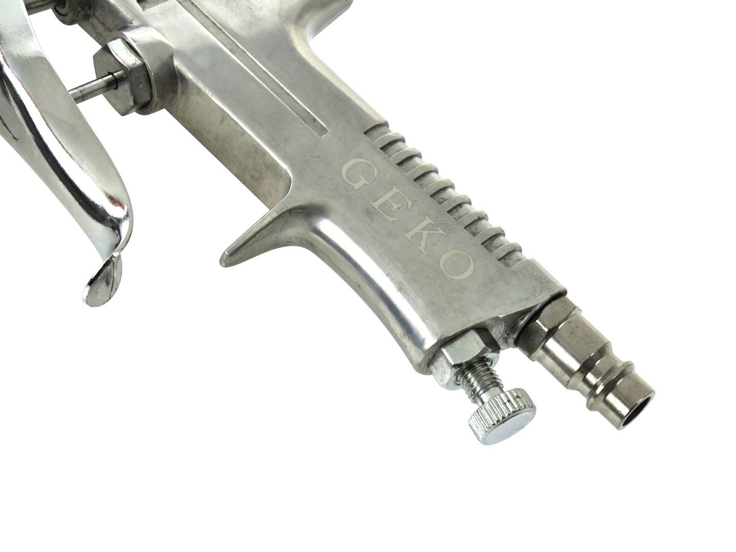 Vysokotlaká stříkací pistole Geko F75 300 ml – horní nádrž, tryska 1,5 mm 6