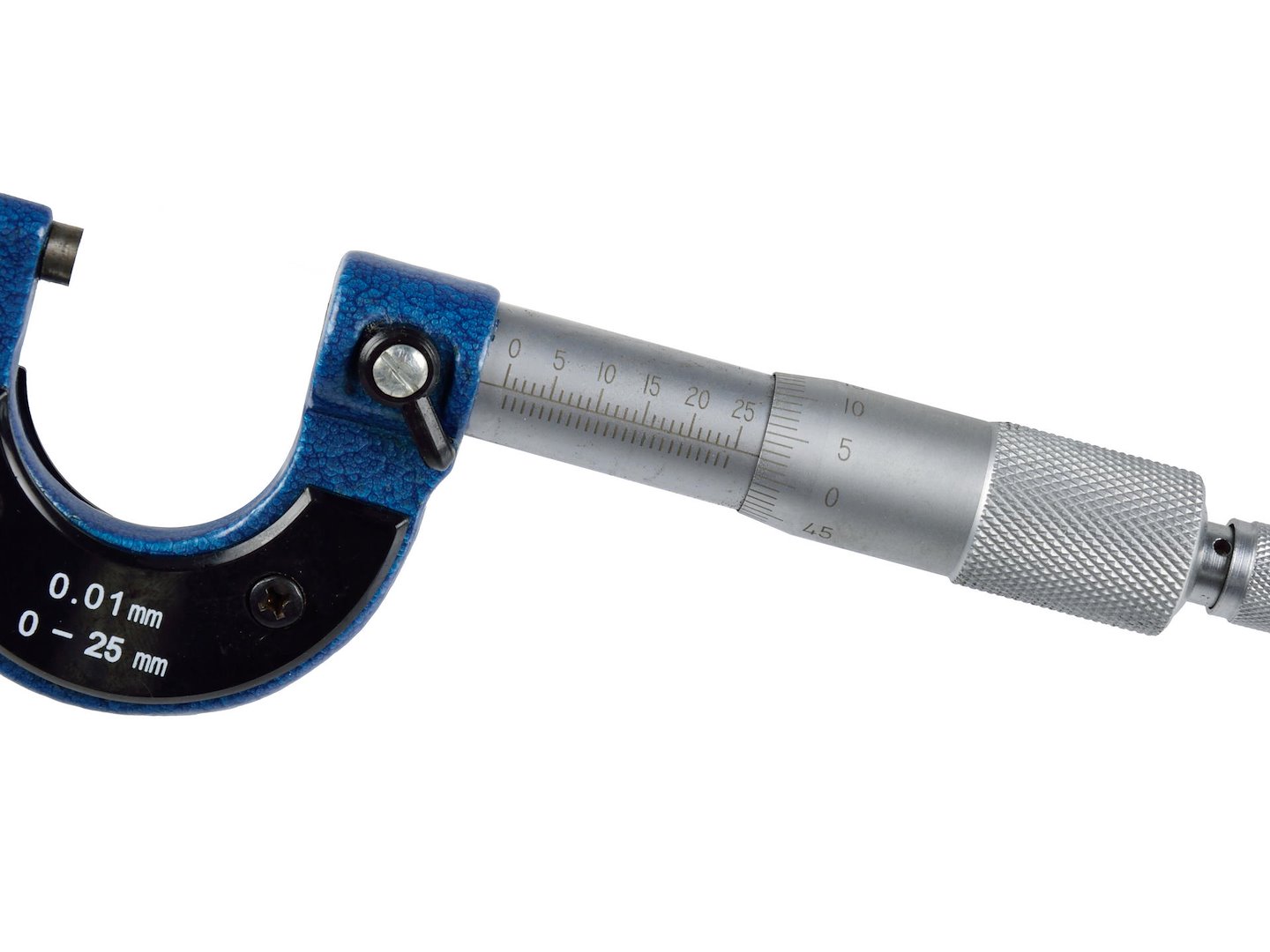 Analogový mikrometr 0–25 mm, přesnost 0,01 mm – Geko 5