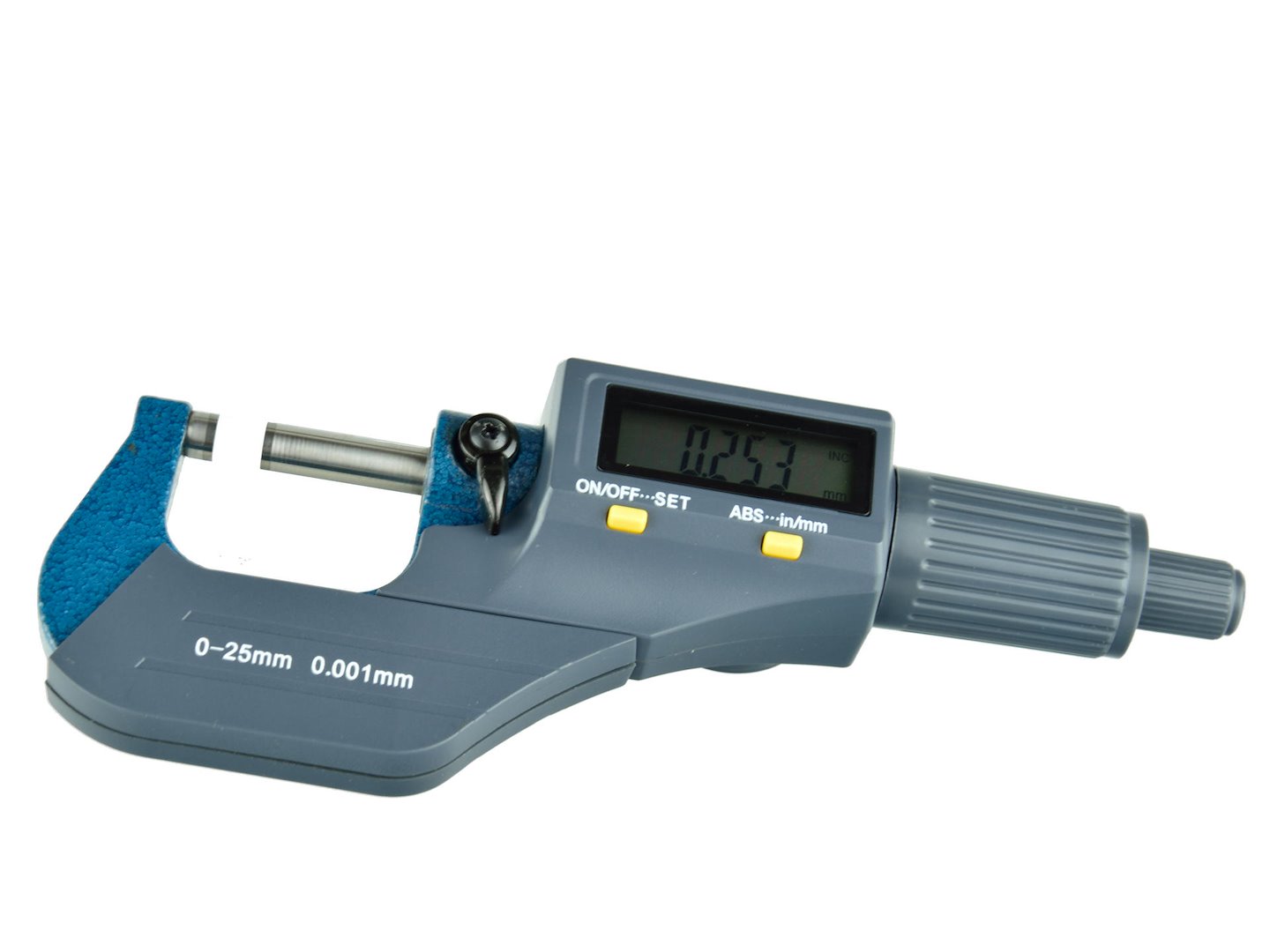 Elektronický mikrometr 0–25 mm Geko 8