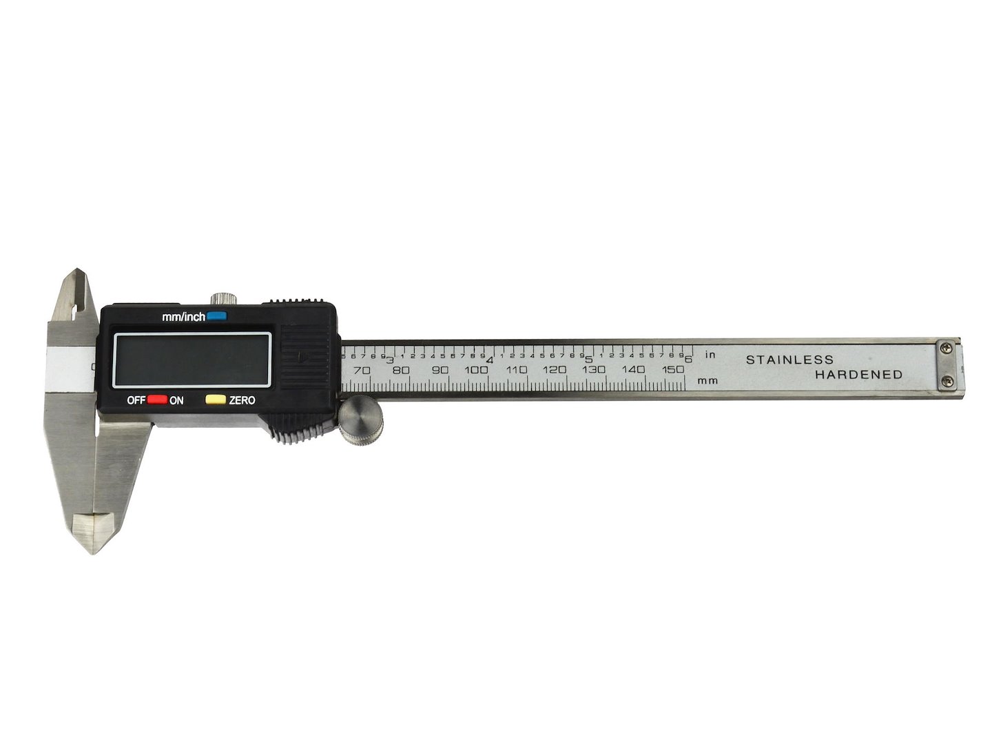 Elektronické posuvné měřítko Geko 0-150 mm – celkový pohled