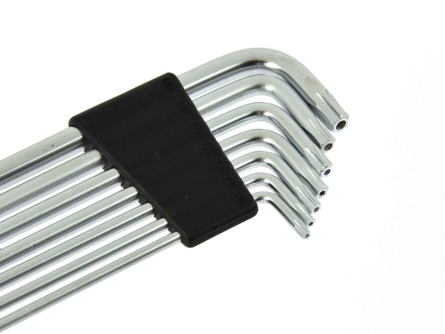 Sada klíčů Torx T10–T40 Geko G01706 – detail klíčů a CrV oceli